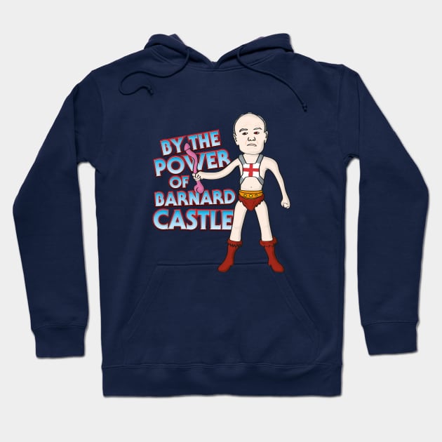 Dominic Cummings - By The Power Of Barnard Castle Hoodie by beepea